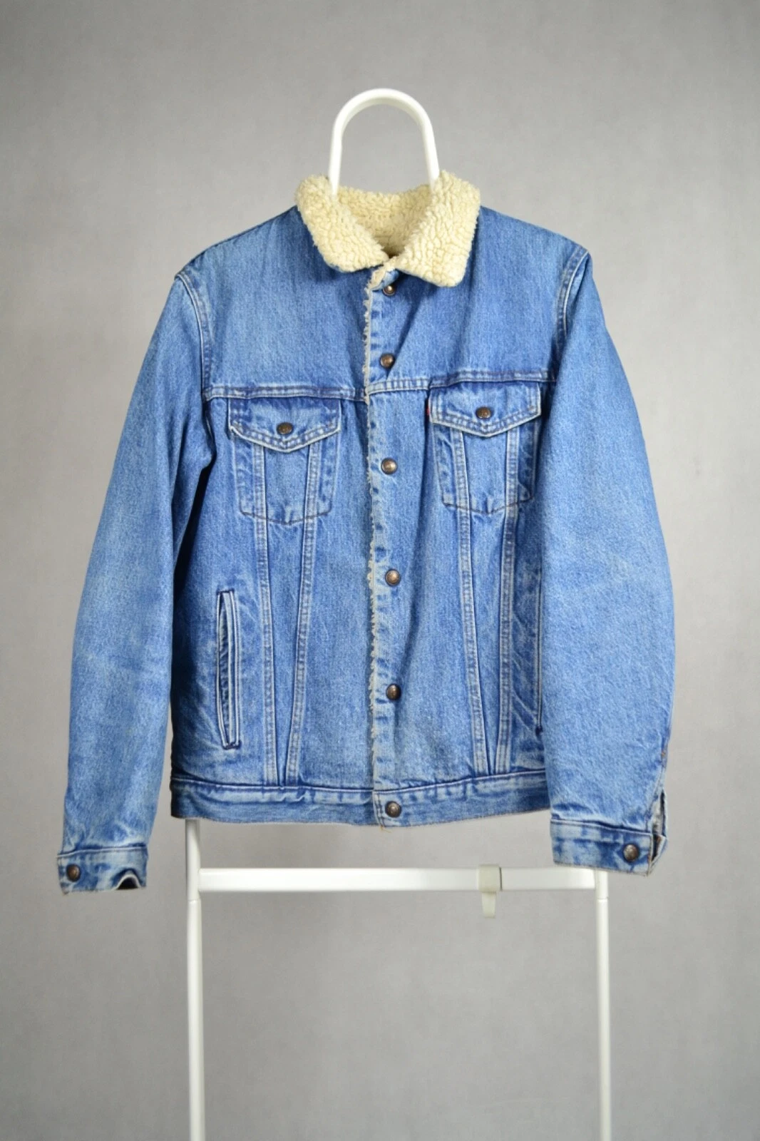 Vintage Levis denim jacket sherpa