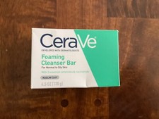 CeraVe Foaming Cleanser Bar For Normal To Oily Skin