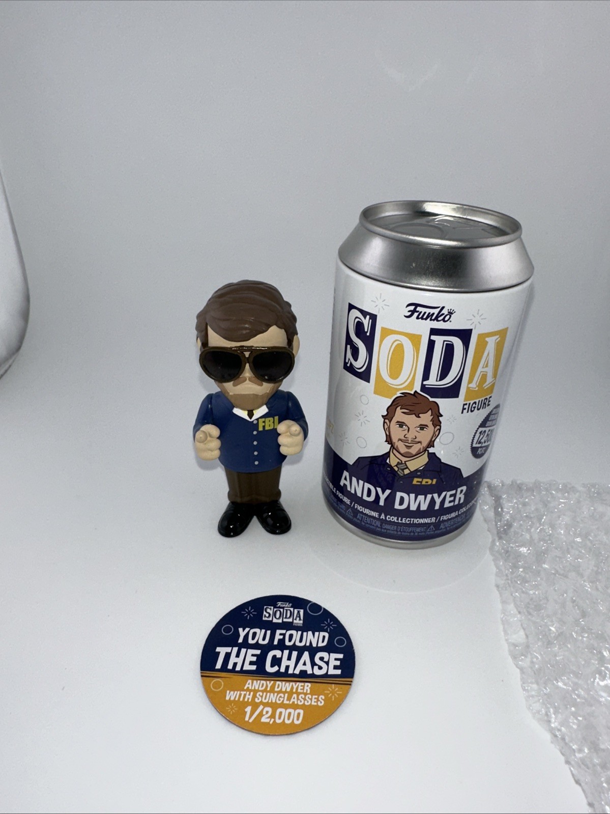 Funko Vinyl SODA: Parks and Recreation - Andy Dwyer - CHASE Bert Macklin