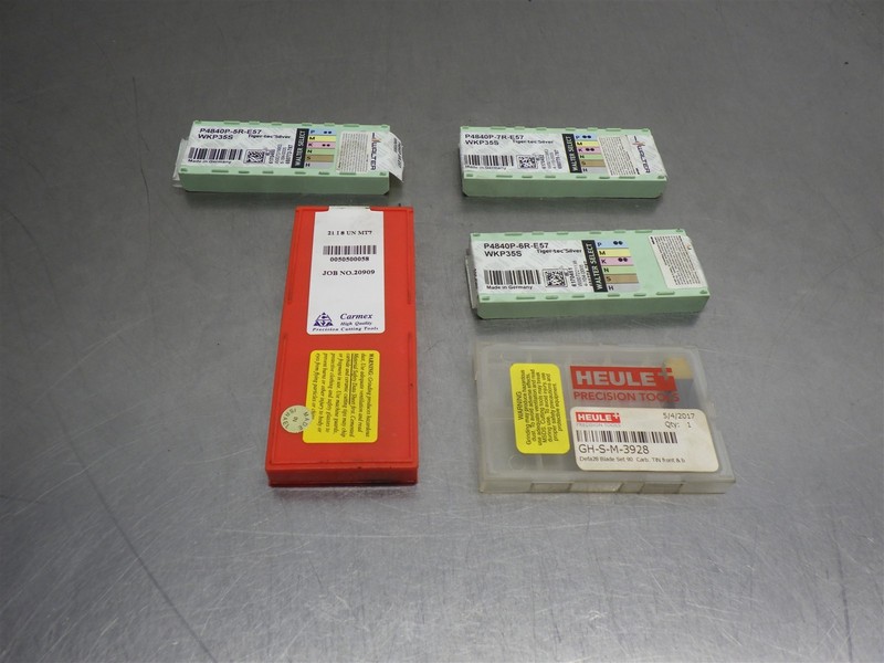 Lot of 15 NEW! Assorted Indexable Carbide Inserts-Various Styles (As Shown)