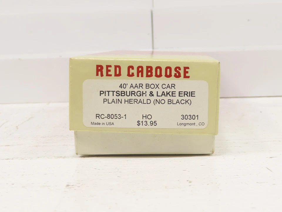 Red Caboose RC-8053-1 HO Pittsburg & Lake Erie AAR Boxcar LN - Image 3 of 4