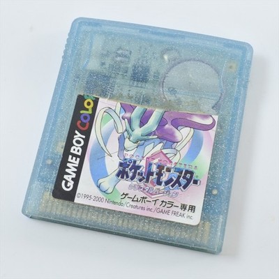 Gameboy Color POKEMON CRYSTAL Pocket Monster Cartridge Only Nintendo d193 gbc