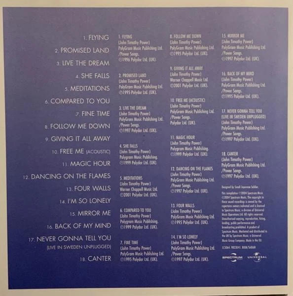 Cast Collection CD Europe Spectrum 2004 9823041 - Bild 4 von 4