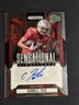 Carnell Tate 25 Prizm Draft Picks Sensational Signatures SS-CTA Auto Prospect