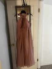 Azazie Bridesmaid Dress In Dusty Rose Size 14