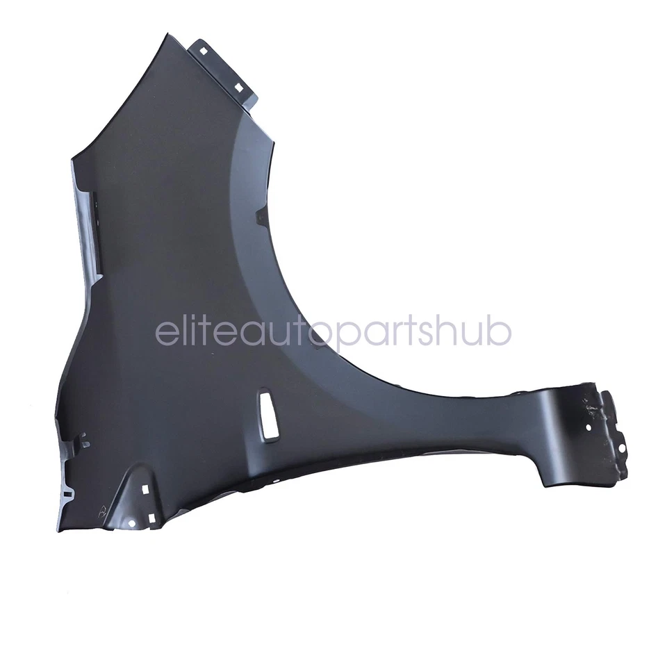 Front Left Fender Panel Steel Black Painted Fits Mitsubishi Mirage 2014-2020 - Image 3 of 4