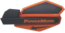 Powermadd Star Series Handguard Kit For Yamaha Snowmobile (Orange/Black) 34205