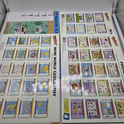 GeoSafari Card Sets 4 Jr Basic, Reading Games, Phonics, More World Geography