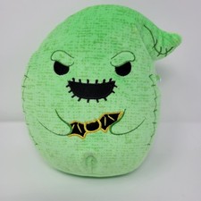 SQUISHMALLOWS Oogie Boogie Plush Nightmare Before Christmas Green 7" Holding Bat