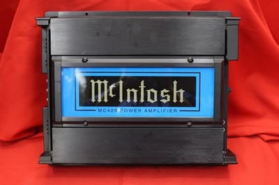 McIntosh MC420 4-channel power amplifier Car Audio Operation Tested