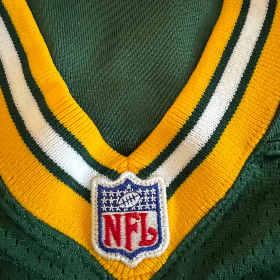 Camiseta deportiva vintage Nike 1997 Green Bay Packers Brett Favre NFL Pro Line para hombre 44 L Foto 4 de 4