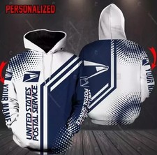 Personalized Name Postal Worker 3D Hoodie GLC058475