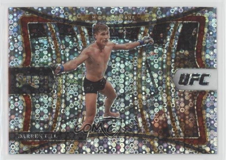 2021 Panini Select UFC Premier Level Disco Prizm Darren Till #198 09gm