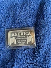 1976 America Bicentennial Art Bar 1 oz .999 Silver Madison Mint Spelling Error!!