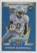 2016 Panini Prizm Collegiate Draft Picks Blue Byron Marshall #156 0b3