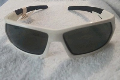 DVX Next Wiley X Wrap Polarized Safety Glasses White Gray NWT $76 MSRP