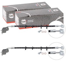2x A.B.S. BREMSSCHLÄUCHE VORNE LINKS + RECHTS passend für JAGUAR S-TYPE