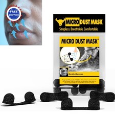Dust Masks Disposable 10 Pack Breathable Protective Nose Filter MICRO Blocker