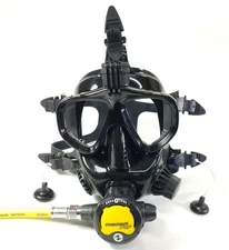 Full Face Scuba Dive Mask Fits Aqua Lung 2nd Stage Regulators Legend Titan 