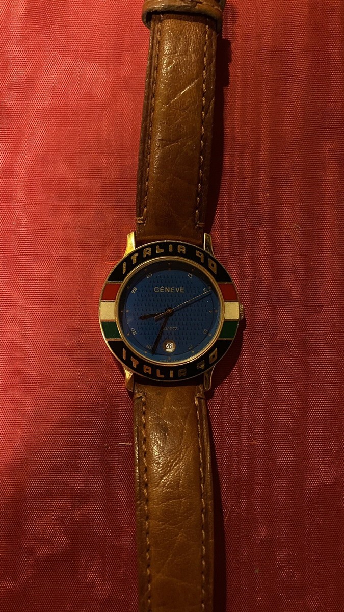 Orologio Uomo Mondiali Italia '90 swiss made stainess steel