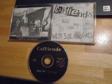 MEGA RARE OOP CafFiends 1st CD punk 1998 Pasadena CA INDEPENDENT private press