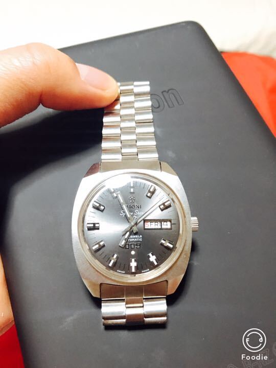 (Automatic) Titoni 021625944 Star Men Mechanical Analog Vintage Watch Space - vintagewatches.pk