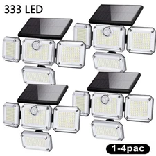 9900000lm LED Solar Street Lights Security Flood Lamp Motion Sensor Outdoor Wall