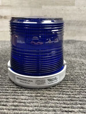 EDWARDS SIGNAL 48XBRMB120A BLUE SIGNALING LIGHT Fork Lift, Cart