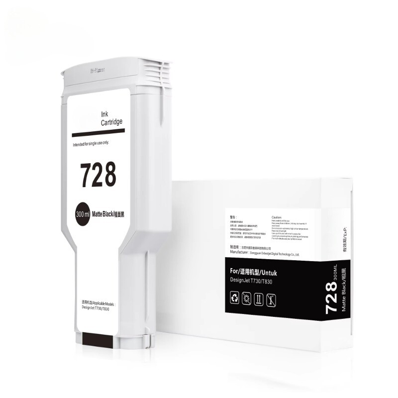4 Pieces 728 Ink Cartridge for HP DesignJet T730 T830 Printer | eBay