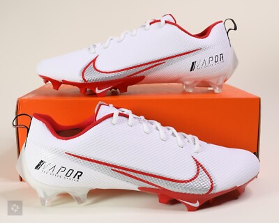 Nike Vapor Edge Speed 360 Ohio State White Red Football Cleats Size 13-14 Wide