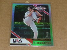 2020 Panini USA STARS STRIPES ETHAN MCELVAIN USA PARALLEL /25 J3178