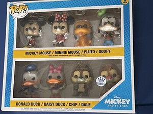 Funko Disney Mickey & Friends 8-Pack NIB Funko Exclusive In Hand