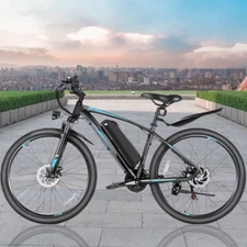 500W 48V/10.4Ah Electric Bike 27.5"✅Mountain Bicycle Cruiser eBike Up to 50miles