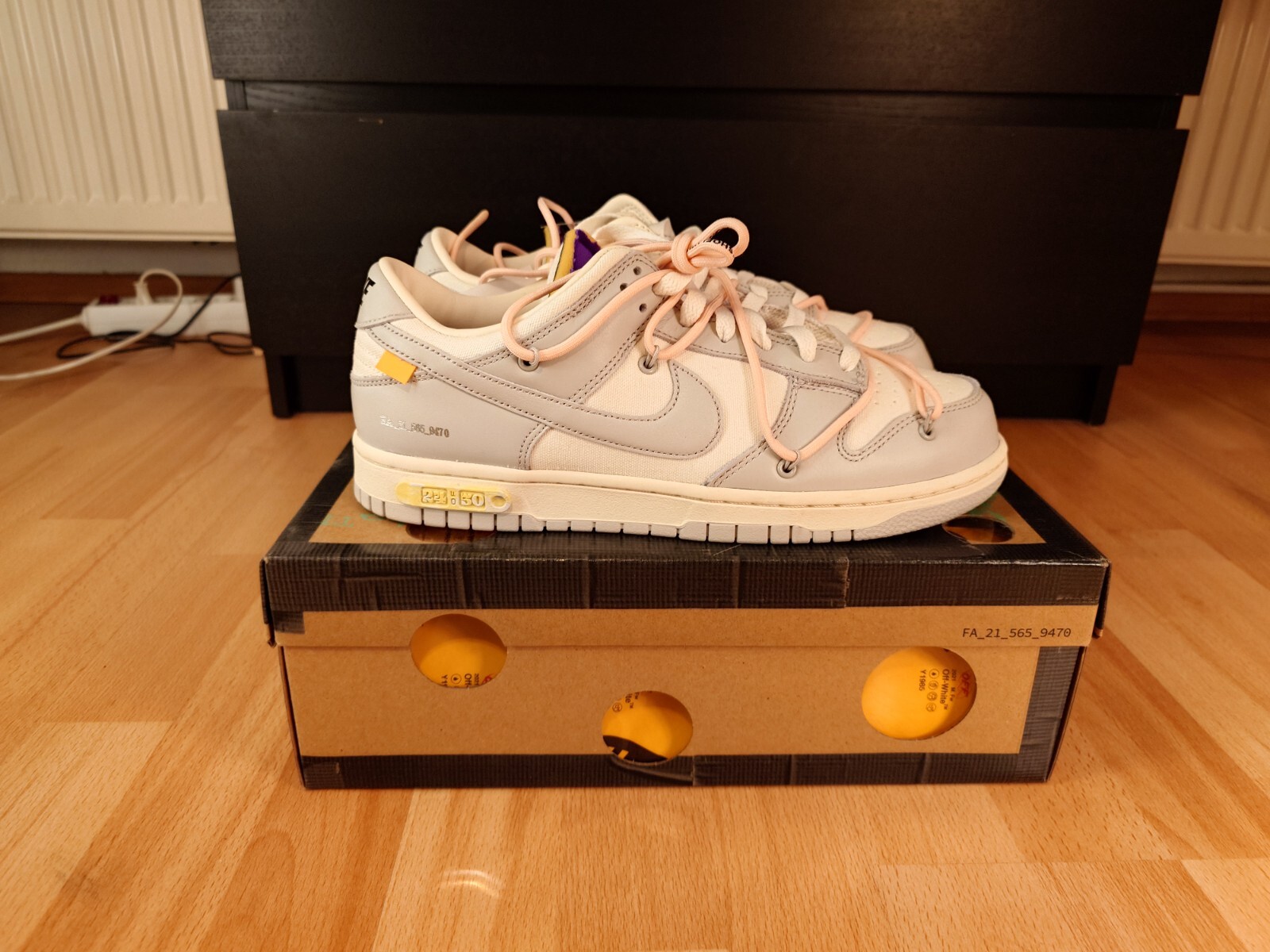 OFF WHITE X NIKE Nike Dunk Low x Off White lotto 24 US 10 EU 44