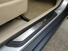 für Mazda CX3 Zubehör Teile Auto Schutz Einstiegsleisten Beschützer Türrahmen 