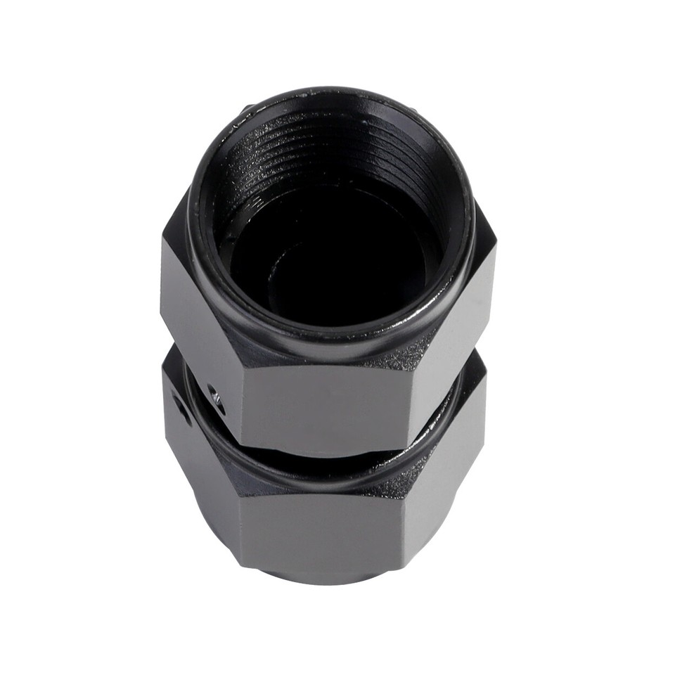 2PCS 8 AN To 8 AN Straight Female Swivel Coupler Union Fitting - Foto 6