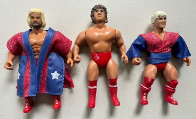 AWA Remco Freebirds Michael Hayes Terry Gordy Buddy Roberts Wrestling Figures