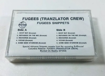 Fugees Tranzlator Crew Fugees Snippets Columbia Cat 5501 Lauren Hill K1 Ebay ebay
