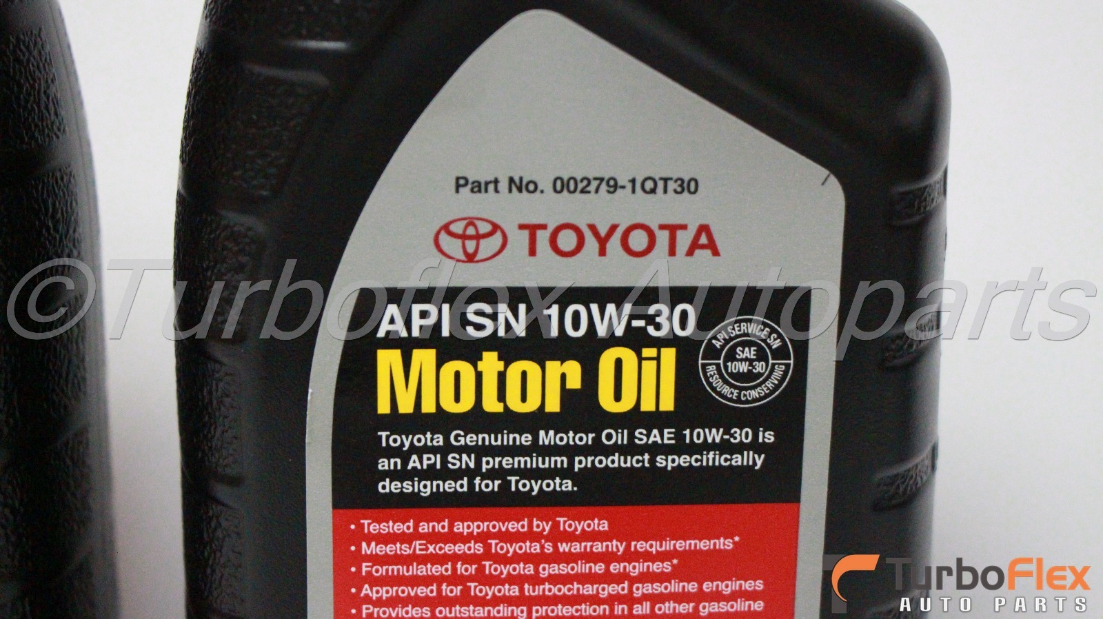 Toyota Motor Oil SAE 10W-30 7 Quarts  00279-1QT30