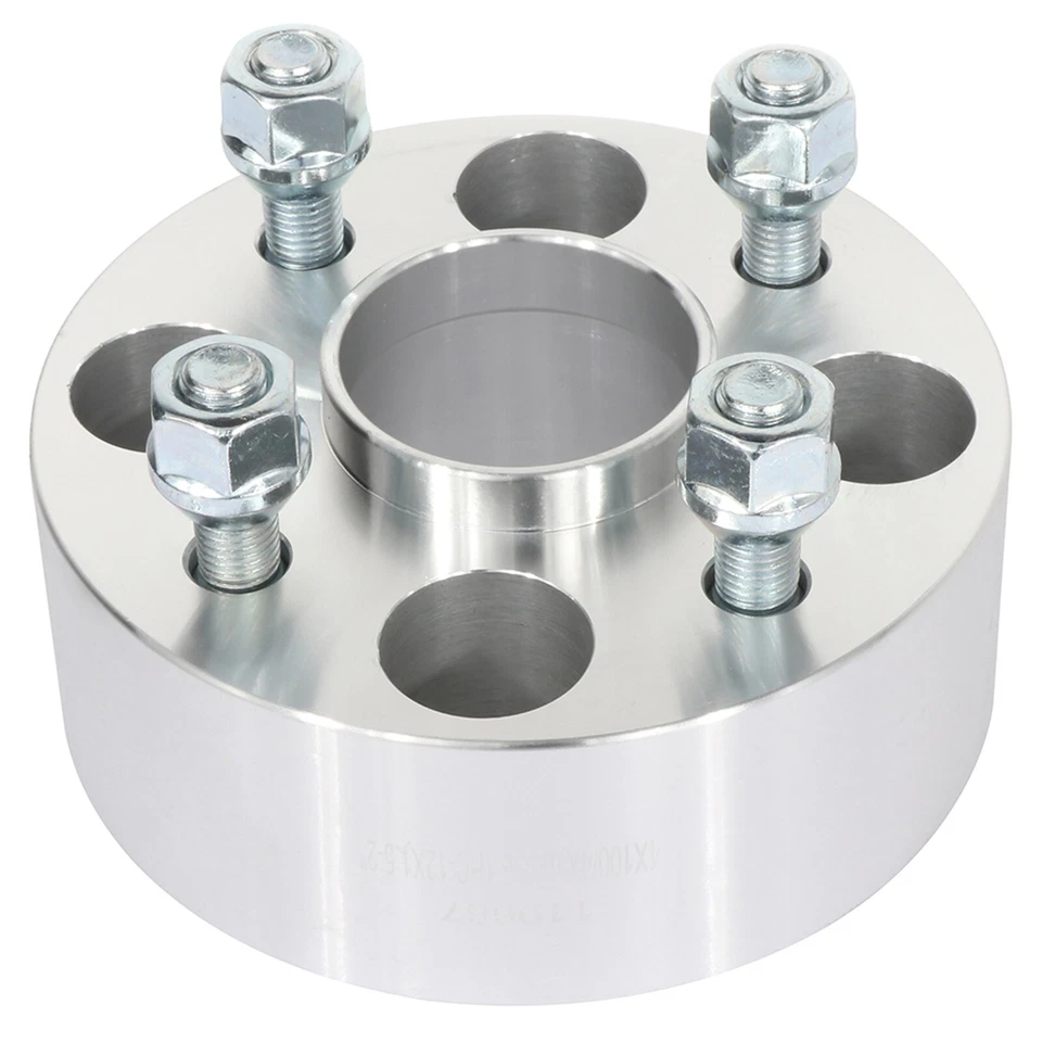 (4) 2 inch Hubcentric Wheel Spacers 4x100 12x1.5 For Mitsubishi Mirage Lancer - Image 4 of 4