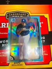 2015 Bowman Chrome Draft Baseball Sky Blue Refractor #63 Jordy Lara V408