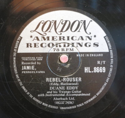 Duane Eddy 78 RPM / Rebel-Rouser & Stalkin` (60-1119) | eBay