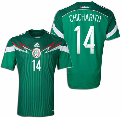 ADIDAS CHICHARITO MEXICO HOME JERSEY FIFA WORLD CUP 2014 - eBay