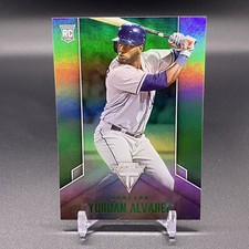 Green! 🚨2020 Panini Titanium Yordan Alvarez RC Houston Astros Rookie #15