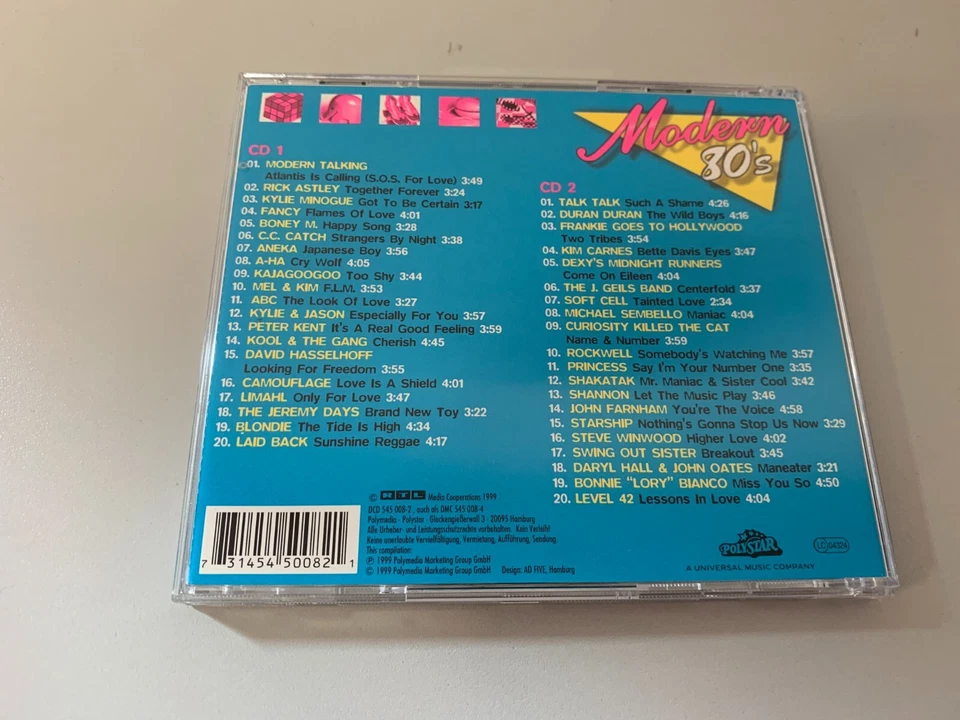 Various – Modern 80's The Best Of Discopop Vol. 4 - 2 CD´s © 1999:Duran,A-Ha.. - Bild 2 von 2