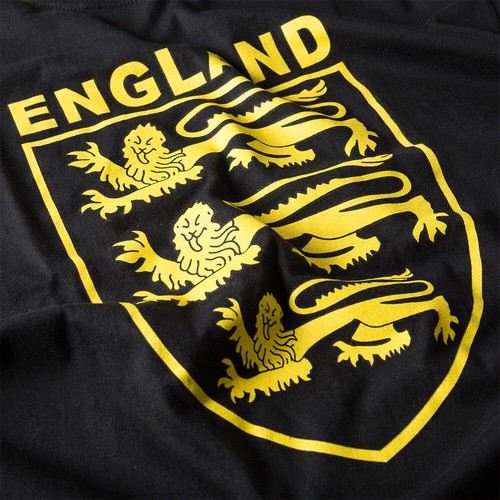 3 Lions England T-Shirt with small Cross of St George on sleeve, St George's Day - Picture 2 of 2