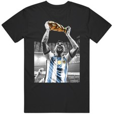 Lionel Messi World Champion Argentina 2022 GOAT V4 T Shirt