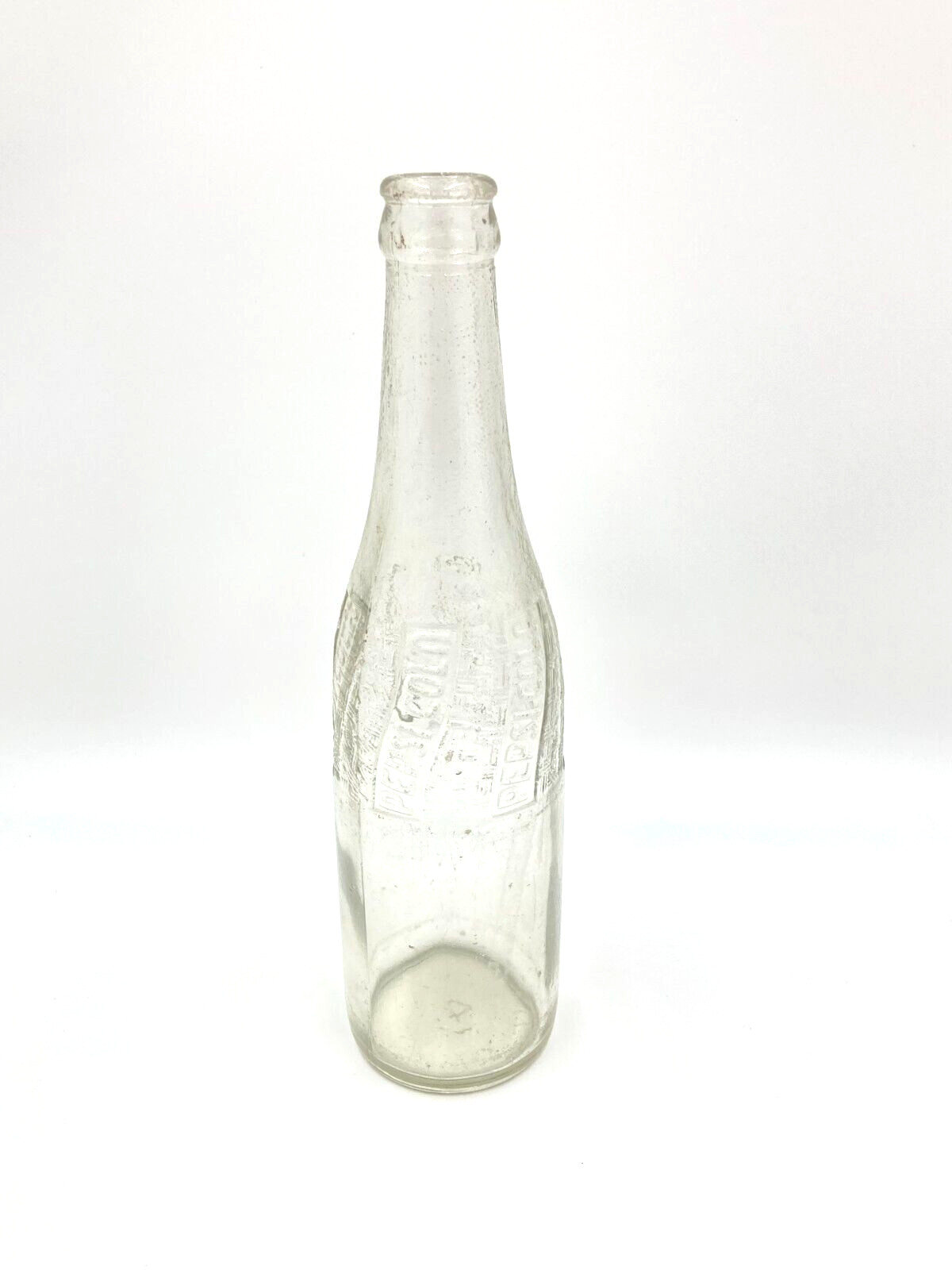 Vintage World War 2 Era 1940s Pepsi Cola Bottle Embossed 12 oz Design 120277