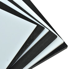 BuyPlastic Virgin Natural UHMW Polyethylene Plastic Sheet 1/4" x 24" x 48"