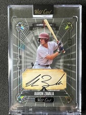2024 Wild Card 5 Card Draw Aaron Zavala Auto #1/1